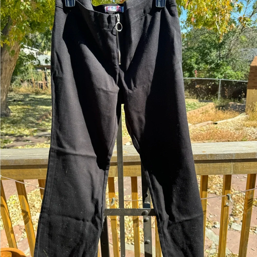 Urban Outfitters Liana Low Rise Zip Fly Kick Flare Pants - Picture 3 of 7